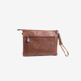 Brown handbag, wallet collection