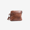 Bolso bandolera Classic, color marrón