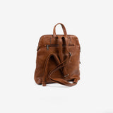 Women's backpack, tan color, backpack collection - 28x31x9 cm