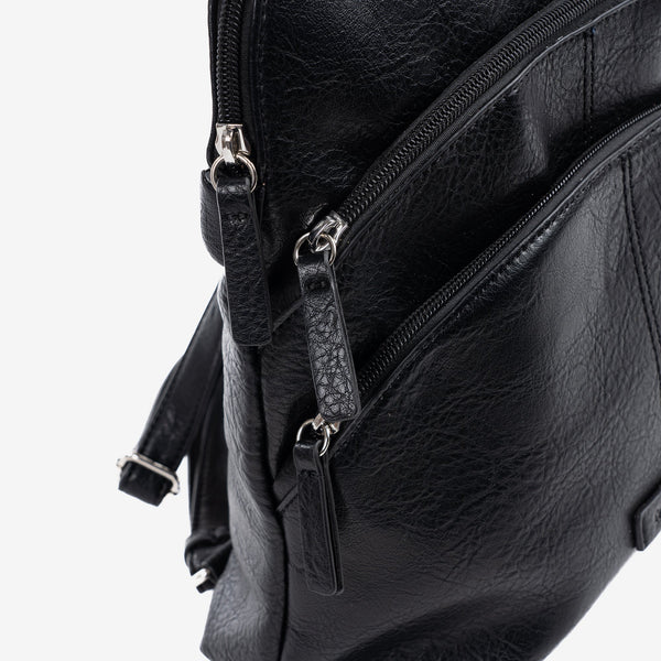 Women's backpack, black, Backpacks Series - 28x31x9 cm
