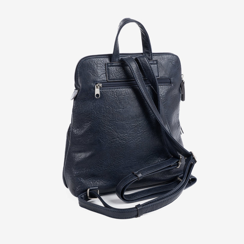 Women's backpack, blue color, Backpacks Series - 28x31x9 cm