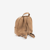 Women's backpack, camel color, backpack collection - 23x27x11.5 cm