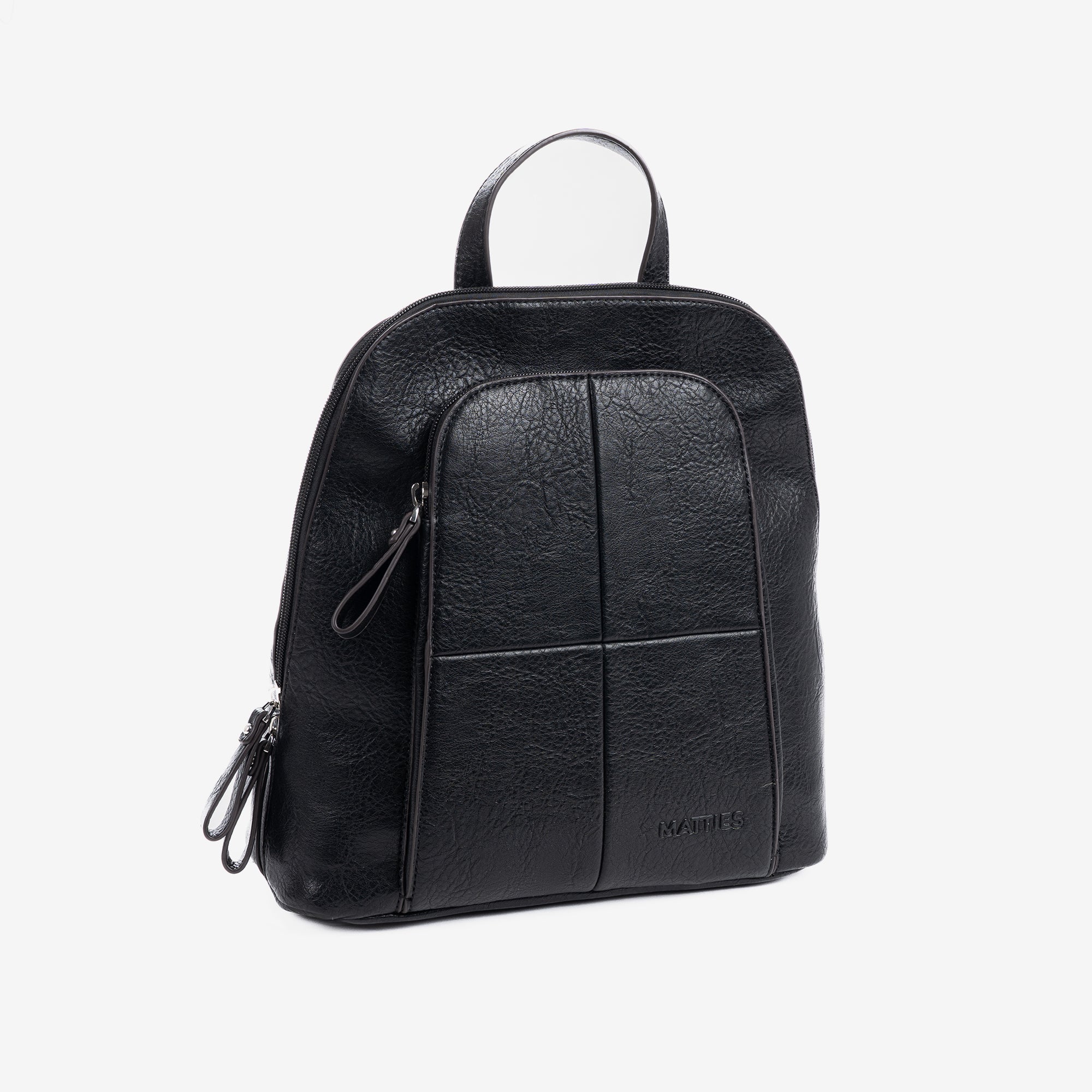 Women's backpack, black, Backpacks Series - 27.5x30x12 cm