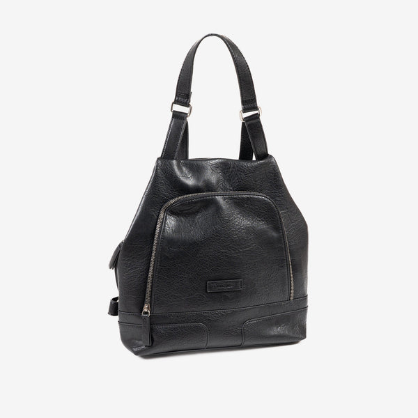 Backpack for women, black, sport backpacks series. 30x30x11cm