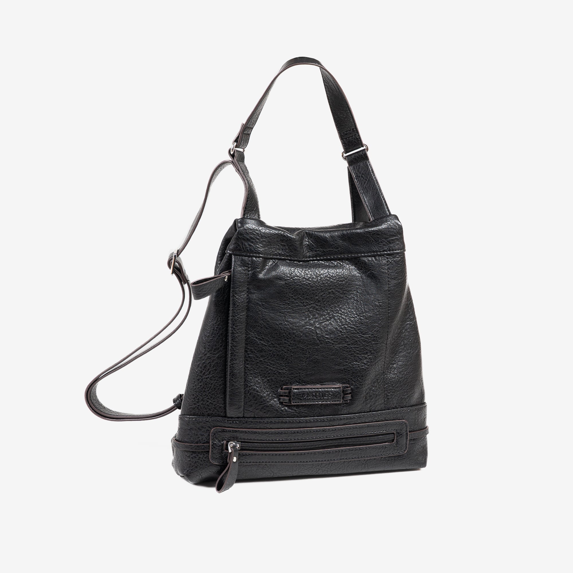Backpack for women, black, sport backpacks series. 30x30x11cm