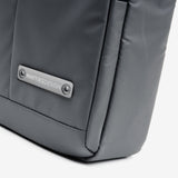 Dark grey nylon briefcase