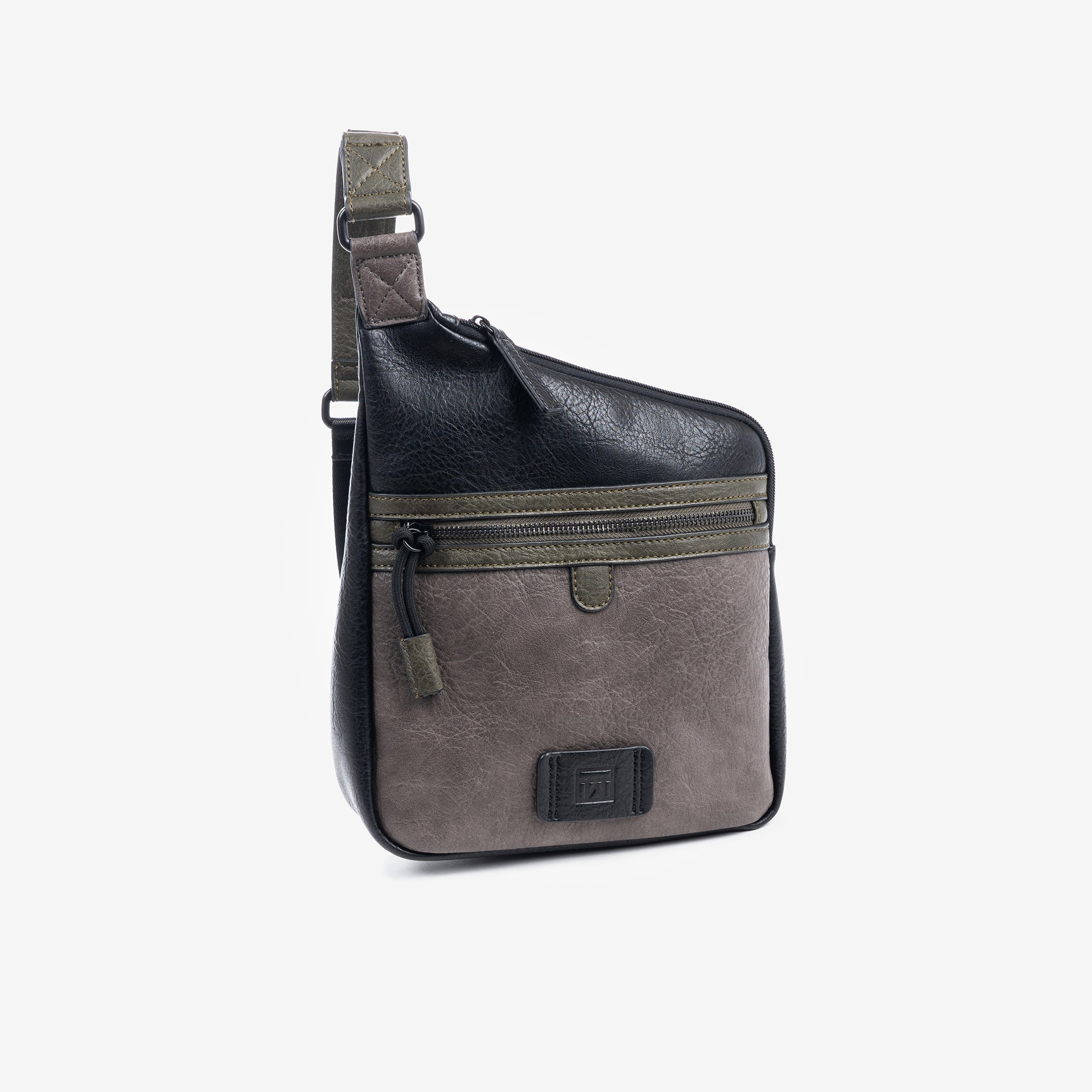 Bolso jamonero para hombre, color negro, Colección combinados