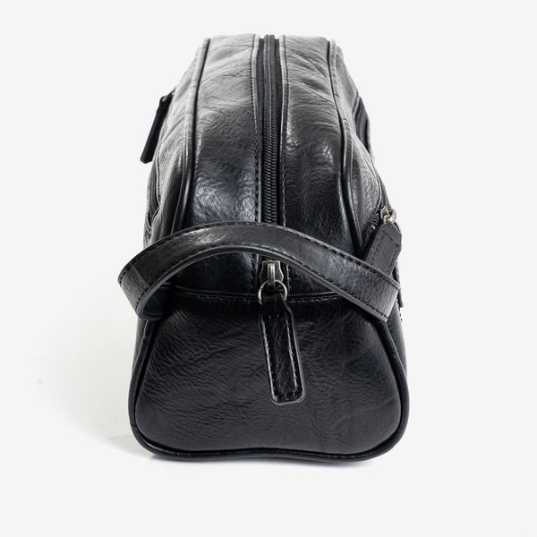 Men's bag, black color, Nappa collection