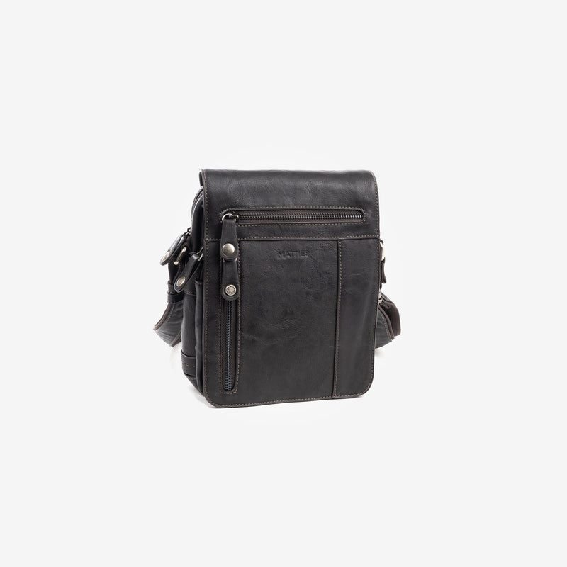 Bolso reportero para hombre, color café, Colección juvenil