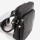 Bolso reportero para hombre, color café, Colección juvenil
