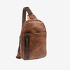 Men's shoulder bag, leather color, Verota Collection. 20x30x05cm