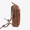 Mochila para hombre, color cuero, Colección verota. 27x36x09 cm