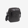 Bolso bandolera para hombre, color negro, Colección verota. 17x22 cm