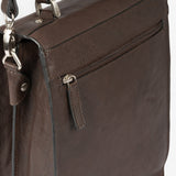 Brown leather bag, Leather Wash Collection