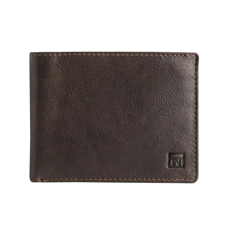 Brown leather wallet, Wash leather wallets collection