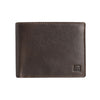 Brown leather wallet, Wash Leather Wallet Collection. 11x9 cm
