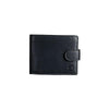 Billetero piel negro, Colección Exotic Leather. 11x9.5 cm
