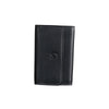 Black leather keychain, Exotic Leather Collection