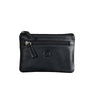 Monedero piel negro, Colección Exotic Leather