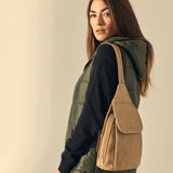 Women's backpack, camel color, Backpacks Series