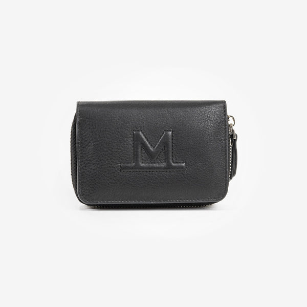 Black leather wallet, Princes Padde Collection