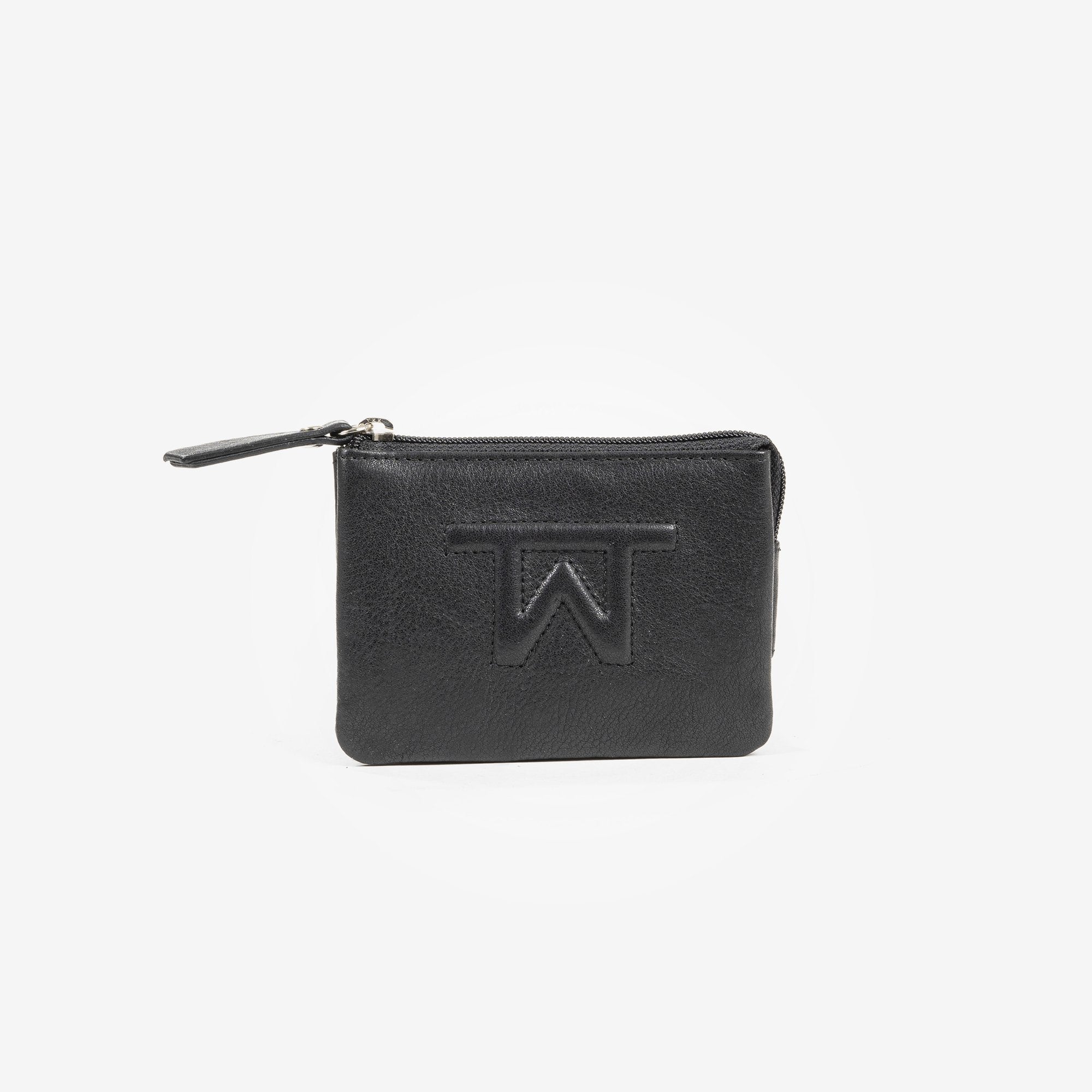 Black leather purse, Princes Padde Collection