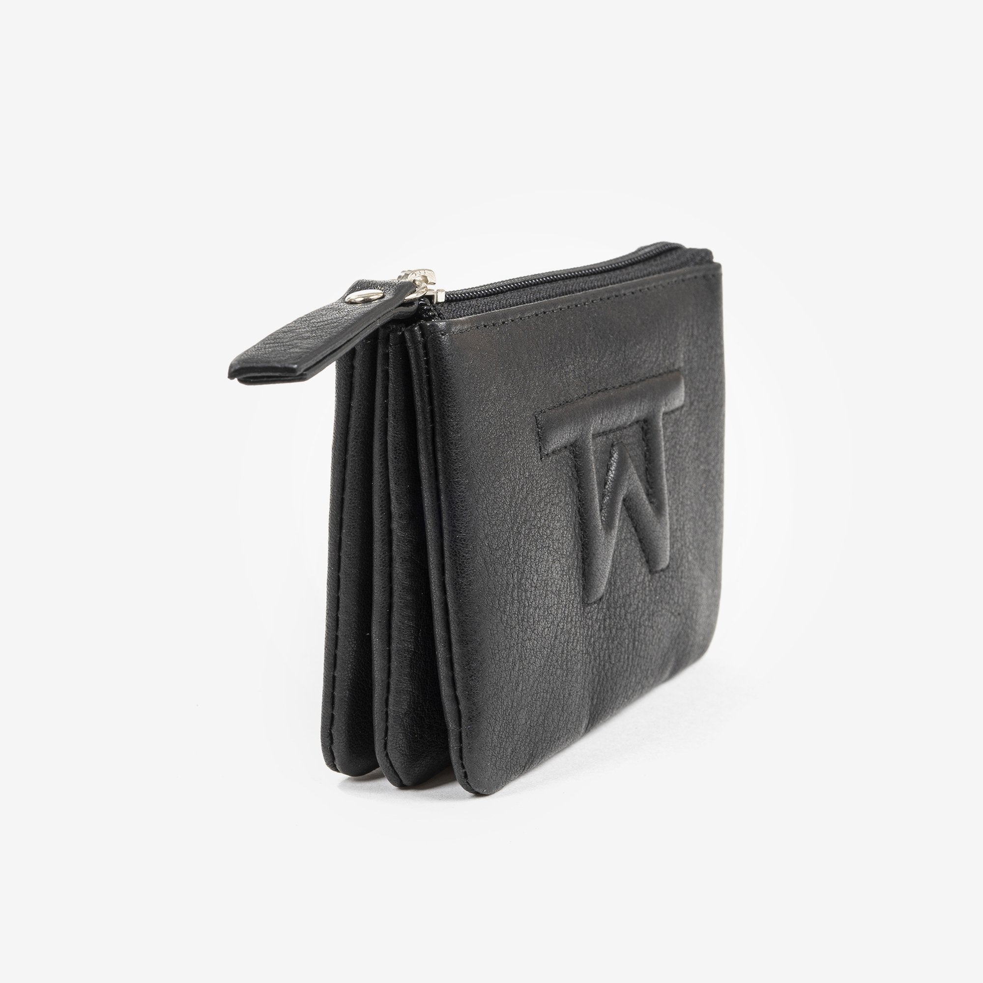 Black leather purse, Princes Padde Collection