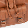 Mochila unisex clásica, color cuero