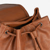 Mochila unisex clásica, color cuero