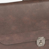 Dark brown biefcase. Collection Folder