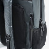 Dark grey nylon backpack