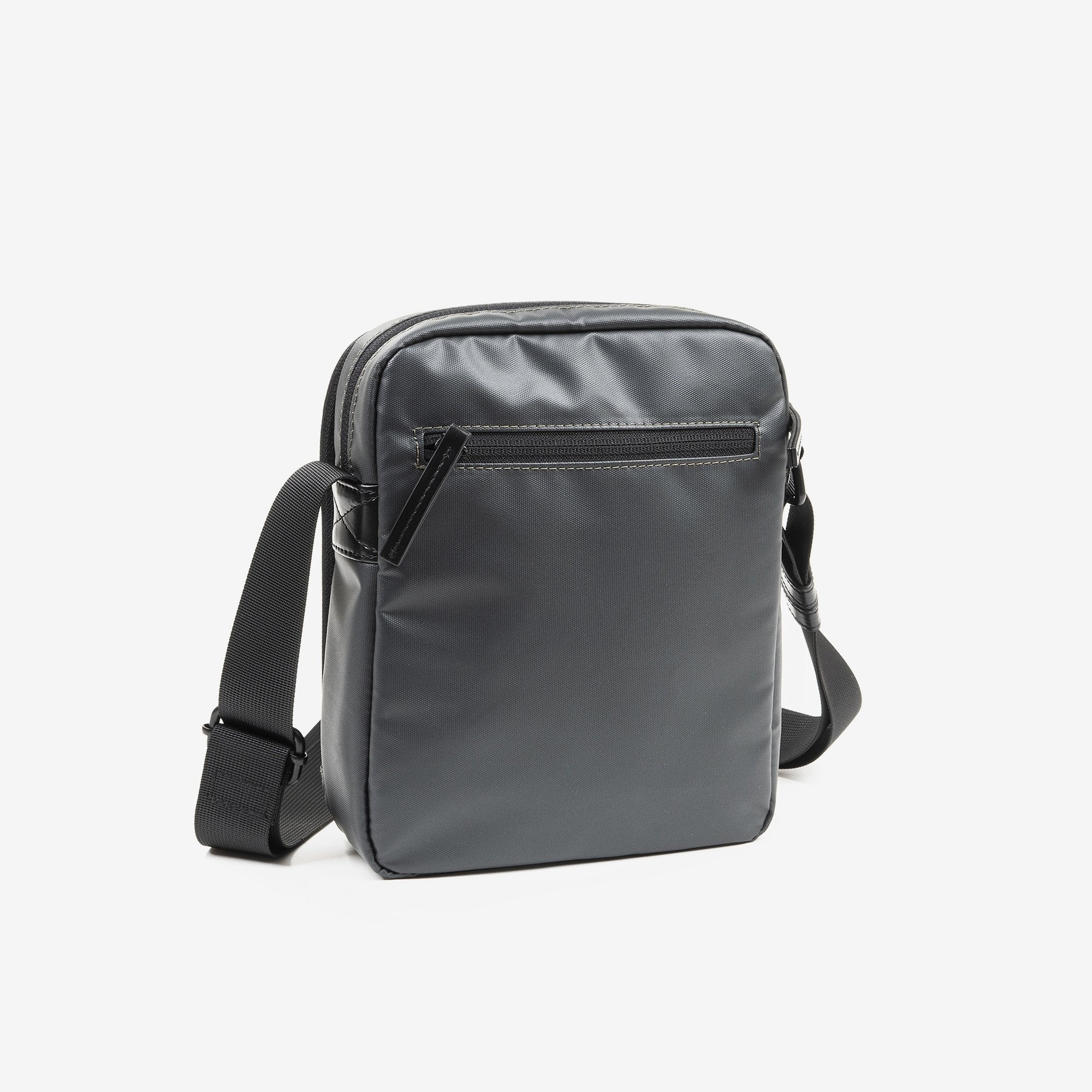 Bandolera nylon Sport, color gris oscuro