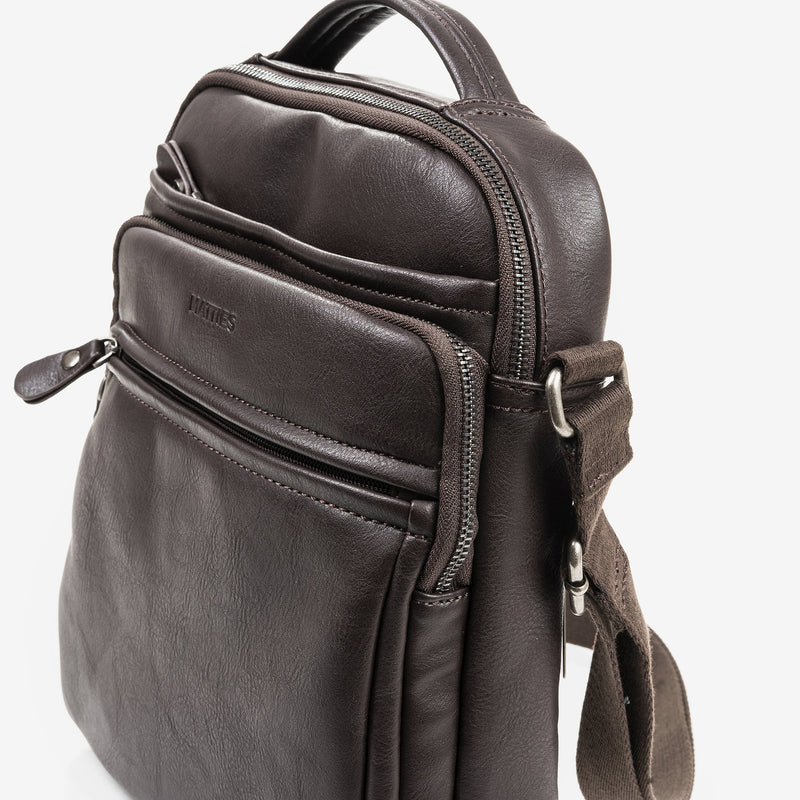 Bandolera para hombre, color café
