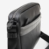Big black man cross body bag. Tablet bag 10.2"
