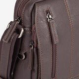 Dark brown cross body bag, Classic Sport Collection