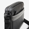 Bandolera grande para hombre, color negro. Porta tablet 10.2" - Matties Bags