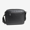 Bandolera grande para hombre, color negro. Porta tablet 10.2" - Matties Bags