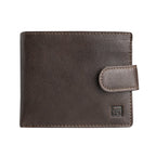 Billetero piel marrón, Colección Billeteros piel Wash. 10,5x9 cm - Matties Bags