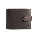 Billetero piel marrón, Colección Billeteros piel Wash. 11x9 cm - Matties Bags