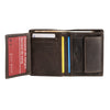 Billetero piel marrón, Colección Billeteros piel Wash. 9x11 cm - Matties Bags