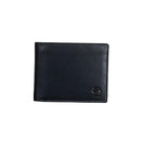 Billetero piel negro, Colección Exotic Leather. 11x9 cm - Matties Bags