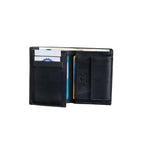 Billetero piel negro, Colección Exotic Leather - Matties Bags