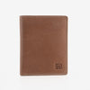 Billetero piel para hombre, color cuero, Serie 1977/LEATHER. 9x11 cm - Matties Bags