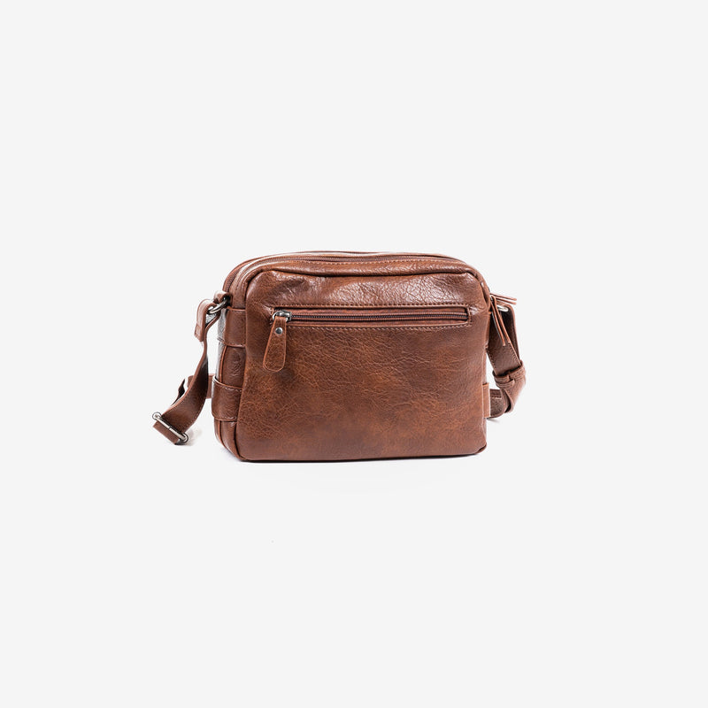 Bolso bandolera, color marrón, Serie Classic - Matties Bags