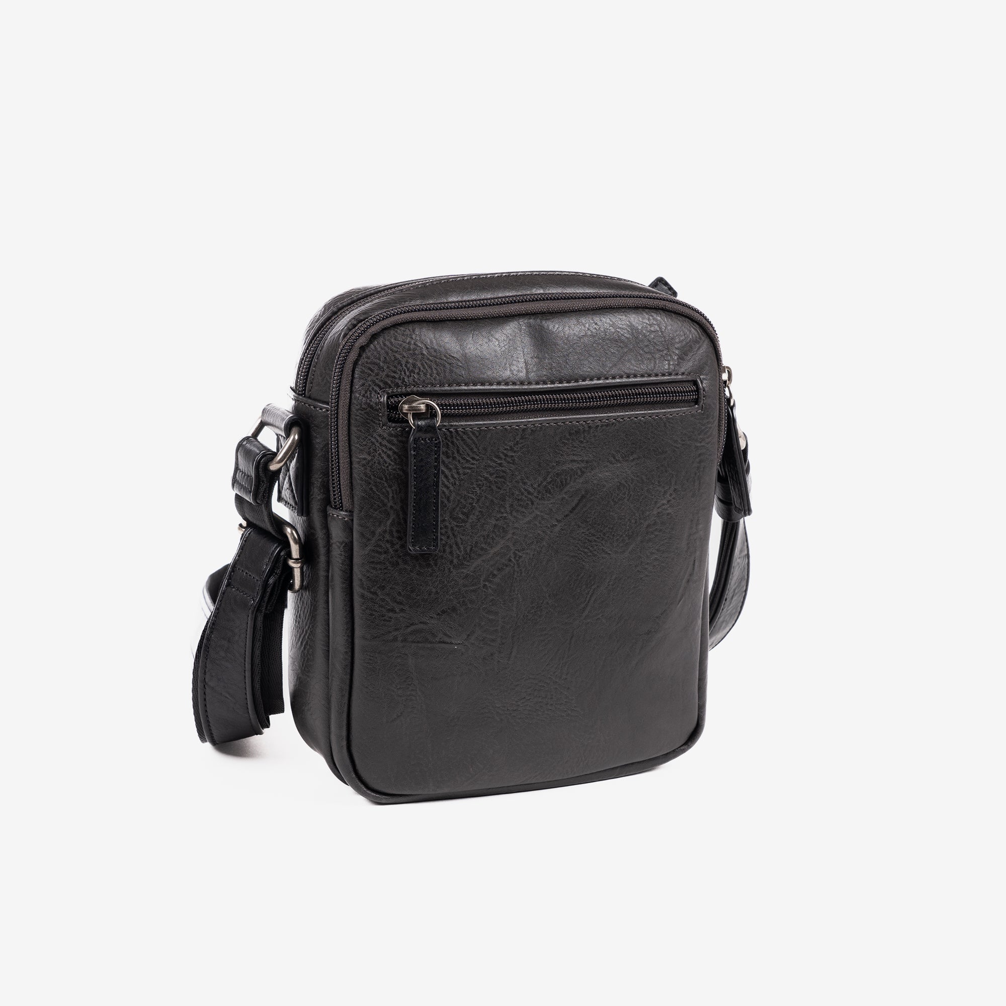 Bolso bandolera para hombre, color negro, Colección verota. 17x22 cm - Matties Bags