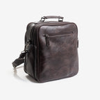 Bolso grande para hombre, color café, Colección nappa - Matties Bags