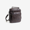 Bolso reportero para hombre, color café, Colección nappa - Matties Bags
