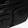 Maleta de piel negra, Colección Piel Casablanca. 41x33x17 cm - Matties Bags