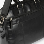 Portafolios de piel negro, Colección Piel Casablanca. 40x27 cm - Matties Bags