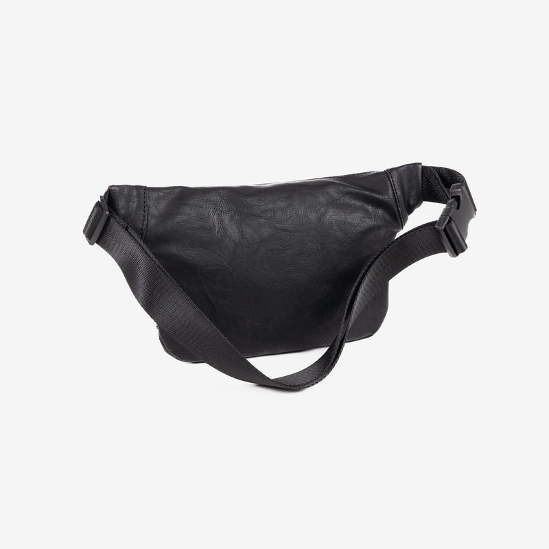 Riñonera para hombre, color negro, Colección juvenil. 28x15.5 cm - Matties Bags
